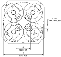 Adjustable Four Spindle head